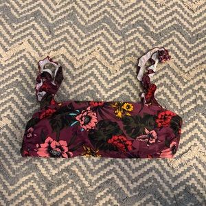 Floral swimming top